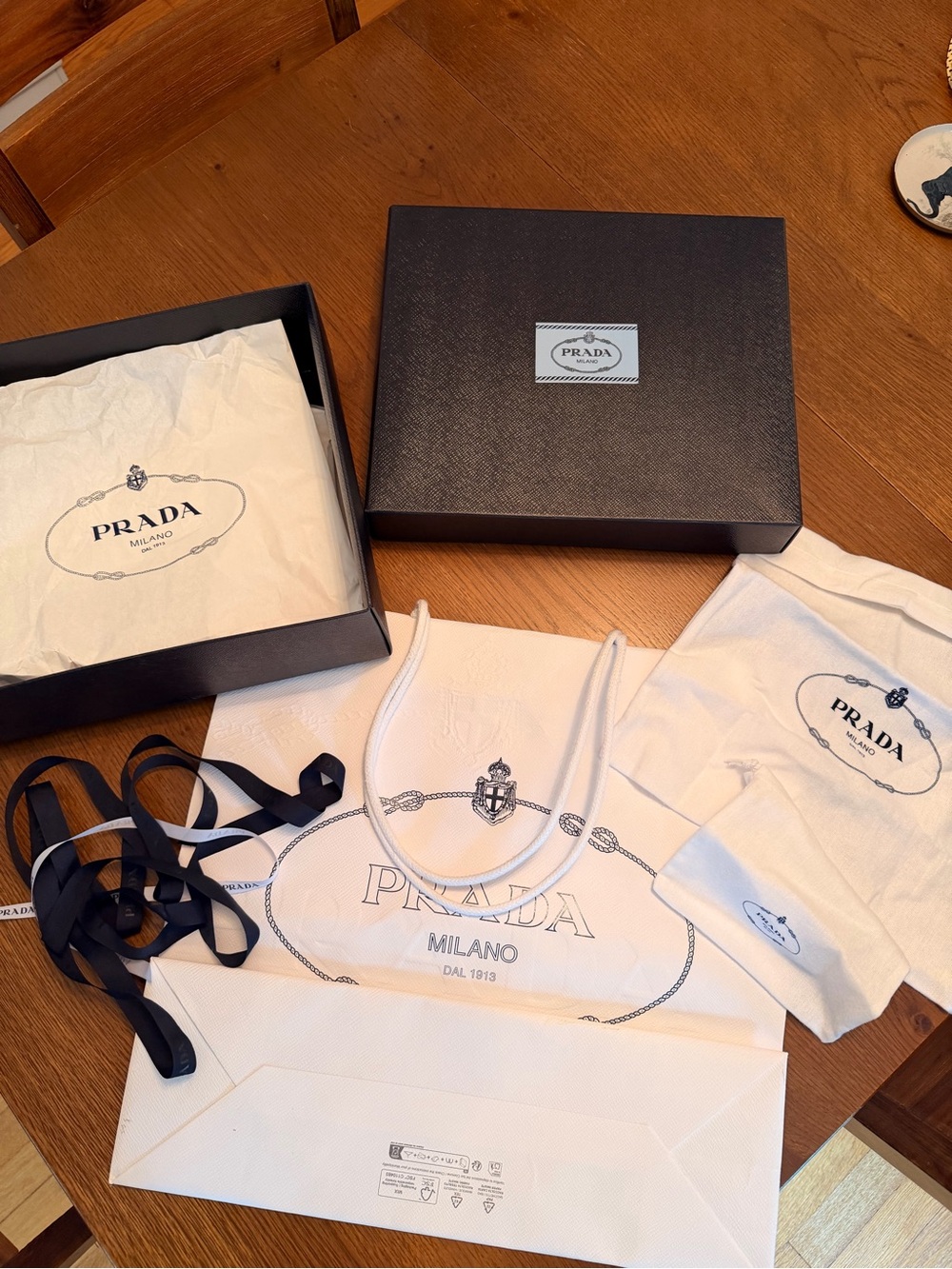 Prada Box/Bag Complete set